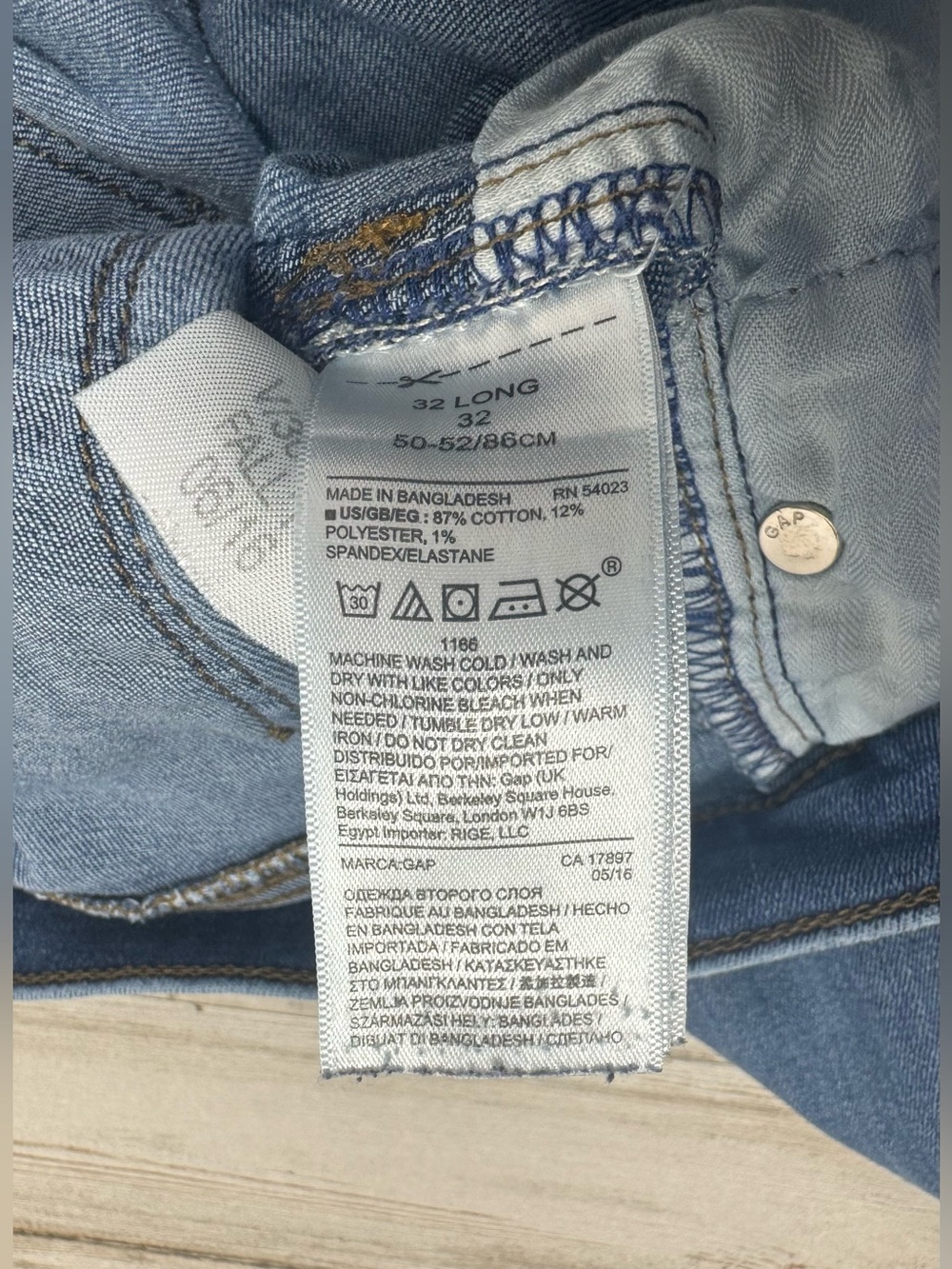 Gap Women Jeans Bootcut - Size 32x32 - Picture 5 of 11